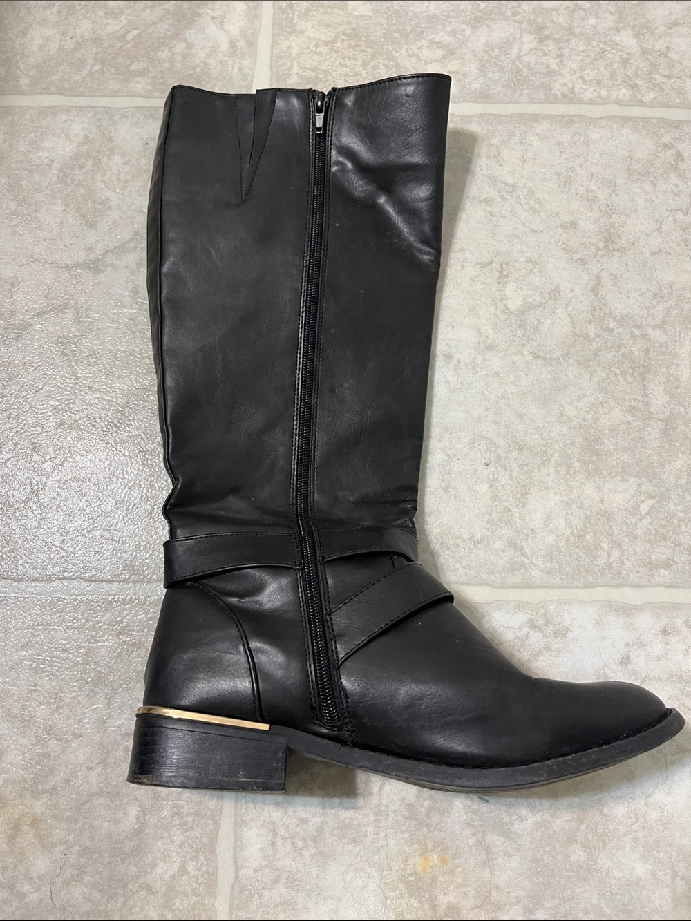 Primark Women’s Black High Knee Boots - Picture 5 of 6